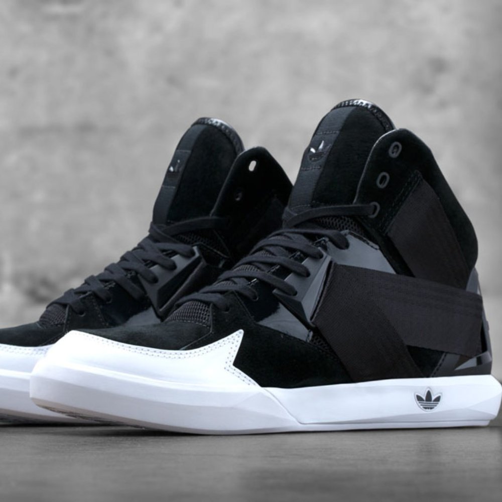 Adidas C-10 High Top Black White Brand NEW in Box